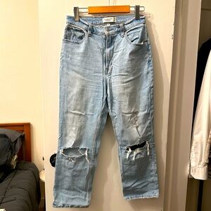 Abercrombie The Ankle Straight Jean